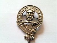 Menzies clan badge , 1940s - 1950s. Clan badge