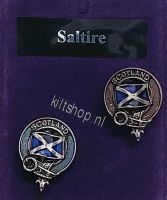 Manchetknopen Schotland Saltire