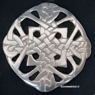 Broach, Pewter Mill, Knot, 5 cm