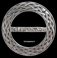 Scarf Ring, (M) Celtic Knot, 8 cm